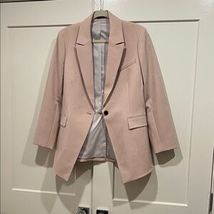 Theory Blush Pink Women's Blazer NWR Size 10